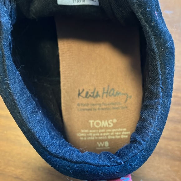 Toms Keith Harring high tops - size 8 - Picture 4 of 7